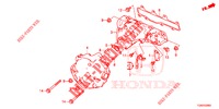 VERGASERISOLIERUNG/ ANSAUGKRUEMMER  für Honda CIVIC DIESEL 1.6 ENTRY 5 Türen 6 gang-Schaltgetriebe 2018