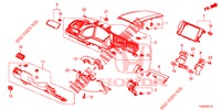 INSTRUMENT, ZIERSTUECK (COTE DE CONDUCTEUR) (LH) für Honda CIVIC DIESEL 1.6 ENTRY 5 Türen 9 gang automatikgetriebe 2018