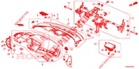INSTRUMENTENBRETT, OBEN (LH) für Honda CIVIC DIESEL 1.6 ENTRY 5 Türen 9 gang automatikgetriebe 2018