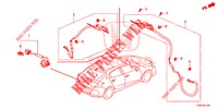    ANTENNE GPS/CAMERA VUE ARRIERE für Honda CIVIC DIESEL 1.6 MID 5 Türen 6 gang-Schaltgetriebe 2018