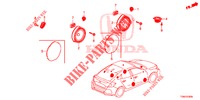 ANTENNE/LAUTSPRECHER  für Honda CIVIC DIESEL 1.6 MID 5 Türen 6 gang-Schaltgetriebe 2018