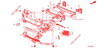 HINTERER STOSSFAENGER  für Honda CIVIC DIESEL 1.6 MID 5 Türen 6 gang-Schaltgetriebe 2018
