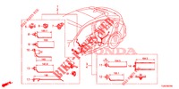 KABELBAUM (6) (LH) für Honda CIVIC DIESEL 1.6 MID 5 Türen 9 gang automatikgetriebe 2018