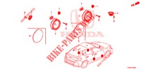 ANTENNE/LAUTSPRECHER  für Honda CIVIC DIESEL 1.6 MID BLACK EDITION 5 Türen 9 gang automatikgetriebe 2018