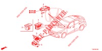 KLIMAANLAGE (CAPTEUR) für Honda CIVIC DIESEL 1.6 MID BLACK EDITION 5 Türen 9 gang automatikgetriebe 2018