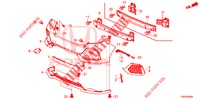 HINTERER STOSSFAENGER  für Honda CIVIC DIESEL 1.6 S 5 Türen 6 gang-Schaltgetriebe 2018