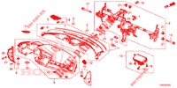 INSTRUMENTENBRETT, OBEN (LH) für Honda CIVIC DIESEL 1.6 S 5 Türen 6 gang-Schaltgetriebe 2018