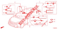 KABELBAUM (5) (LH) für Honda CIVIC DIESEL 1.6 S 5 Türen 6 gang-Schaltgetriebe 2018