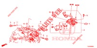 SCHALTHEBEL(MT)  für Honda CIVIC DIESEL 1.6 S 5 Türen 6 gang-Schaltgetriebe 2018