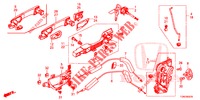TUERSCHLOESSER, VORNE/AEUSSERER GRIFF  für Honda CIVIC DIESEL 1.6 S 5 Türen 9 gang automatikgetriebe 2018