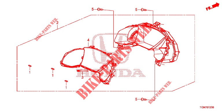 DREHZAHLMESSER  für Honda CIVIC DIESEL 1.6 S 5 Türen 9 gang automatikgetriebe 2018