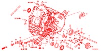 KUPPLUNGSGEHAEUSE (TYPE R) für Honda CIVIC  TYPE R 5 Türen 6 gang-Schaltgetriebe 2019