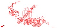 SCHALTARM/SCHALTHEBEL (TYPE R) für Honda CIVIC  TYPE R 5 Türen 6 gang-Schaltgetriebe 2019