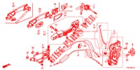 TUERSCHLOESSER, VORNE/AEUSSERER GRIFF  für Honda CIVIC  TYPE R 5 Türen 6 gang-Schaltgetriebe 2019