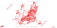 VORNE SITZKOMPONENTEN (D.) (SIEGE REGLAGE MANUEL) (TYPE R) für Honda CIVIC  TYPE R 5 Türen 6 gang-Schaltgetriebe 2019