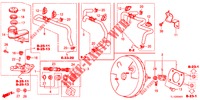 HAUPTBREMSZYLINDER/MASTER POWER (RH) für Honda ACCORD 2.0 EX 4 Türen 6 gang-Schaltgetriebe 2013