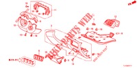 INSTRUMENT, ZIERSTUECK (COTE DE CONDUCTEUR) (RH) für Honda ACCORD 2.0 EX 4 Türen 6 gang-Schaltgetriebe 2013