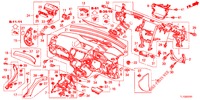 INSTRUMENTENBRETT, OBEN (RH) für Honda ACCORD 2.0 EX 4 Türen 6 gang-Schaltgetriebe 2013