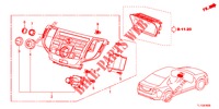 MITTLERES MODUL (NAVIGATION) für Honda ACCORD 2.0 EX 4 Türen 6 gang-Schaltgetriebe 2013