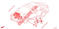 MOTORKABELBAUM, STREBE(1.7L)(RH)  für Honda ACCORD 2.0 EX 4 Türen 6 gang-Schaltgetriebe 2013