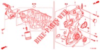 OELPUMPE (2.0L) für Honda ACCORD 2.0 EX 4 Türen 6 gang-Schaltgetriebe 2013