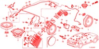 RADIOANTENNE/LAUTSPRECHER (RH) für Honda ACCORD 2.0 EX 4 Türen 6 gang-Schaltgetriebe 2013