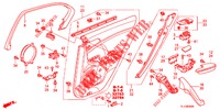 TUERVERKLEIDUNG, HINTEN(4D)  für Honda ACCORD 2.0 EX 4 Türen 6 gang-Schaltgetriebe 2013
