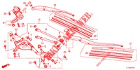 WINDSCHUTZSCHEIBENWISCHER (RH) für Honda ACCORD 2.0 EX 4 Türen 6 gang-Schaltgetriebe 2013