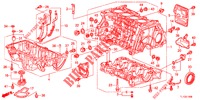 ZYLINDERBLOCK/OELWANNE (2.0L) für Honda ACCORD 2.0 EX 4 Türen 6 gang-Schaltgetriebe 2013