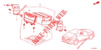 AUDIOEINHEIT (NAVIGATION) für Honda ACCORD 2.0 EX 4 Türen 5 gang automatikgetriebe 2013
