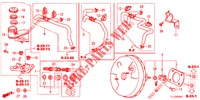 HAUPTBREMSZYLINDER/MASTER POWER (RH) für Honda ACCORD 2.0 EX 4 Türen 5 gang automatikgetriebe 2013