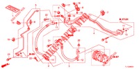 KLIMAANLAGE (FLEXIBLES/TUYAUX) (2.0L) (RH) für Honda ACCORD 2.0 EX 4 Türen 5 gang automatikgetriebe 2013