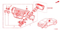MITTLERES MODUL (NAVIGATION) für Honda ACCORD 2.0 EX 4 Türen 5 gang automatikgetriebe 2013