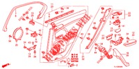 TUERVERKLEIDUNG, HINTEN(4D)  für Honda ACCORD 2.0 EX 4 Türen 5 gang automatikgetriebe 2013