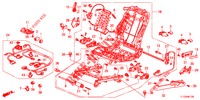 VORNE SITZKOMPONENTEN (G.) (SIEGE ENTIEREMENT MOTORISE) (2) für Honda ACCORD 2.0 EX 4 Türen 5 gang automatikgetriebe 2013
