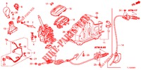 WAHLHEBEL (RH) für Honda ACCORD 2.0 EX 4 Türen 5 gang automatikgetriebe 2013