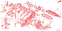 ANSAUGKRUEMMER (2.0L) für Honda ACCORD 2.0 ES 4 Türen 5 gang automatikgetriebe 2014