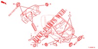 GUMMITUELLE (ARRIERE) für Honda ACCORD 2.0 ES 4 Türen 5 gang automatikgetriebe 2014