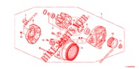LICHTMASCHINE (DENSO) (2.0L) für Honda ACCORD 2.0 ES 4 Türen 5 gang automatikgetriebe 2014
