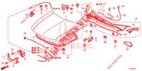 MOTORHAUBE (RH) für Honda ACCORD 2.0 ES 4 Türen 5 gang automatikgetriebe 2014