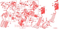 PEDAL (RH) für Honda ACCORD 2.0 ES 4 Türen 5 gang automatikgetriebe 2014