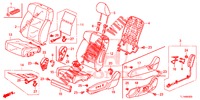 VORDERSITZ/SITZGURTE (G.) (RH) für Honda ACCORD 2.0 ES 4 Türen 5 gang automatikgetriebe 2014