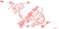 GUMMITUELLE (ARRIERE) für Honda ACCORD 2.0 S 4 Türen 6 gang-Schaltgetriebe 2014