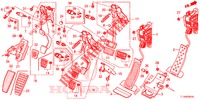 PEDAL (RH) für Honda ACCORD 2.0 S 4 Türen 6 gang-Schaltgetriebe 2014