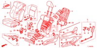 VORDERSITZ/SITZGURTE (G.) (RH) für Honda ACCORD 2.0 S 4 Türen 6 gang-Schaltgetriebe 2014