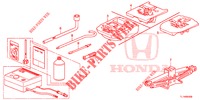 WERKZEUGE/WAGENHEBER  für Honda ACCORD 2.0 S 4 Türen 6 gang-Schaltgetriebe 2014