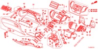 INSTRUMENT, ZIERSTUECK (COTE DE PASSAGER) (RH) für Honda ACCORD TOURER 2.4 EXECUTIVE 5 Türen 6 gang-Schaltgetriebe 2013