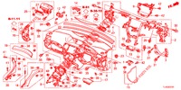 INSTRUMENTENBRETT, OBEN (RH) für Honda ACCORD TOURER 2.4 EXECUTIVE 5 Türen 6 gang-Schaltgetriebe 2013