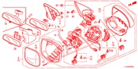 SPIEGEL/SCHIEBEDACH  für Honda ACCORD TOURER 2.4 EXECUTIVE 5 Türen 6 gang-Schaltgetriebe 2013