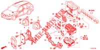 STEUERGERAT (COMPARTIMENT MOTEUR) (1) für Honda ACCORD TOURER 2.4 EXECUTIVE 5 Türen 6 gang-Schaltgetriebe 2013